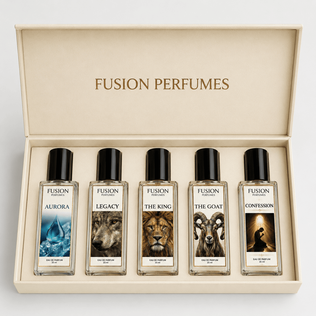 Fusion Perfumes - Gift Set - 𝐅𝐔𝐒𝐈𝐎𝐍 𝐏𝐄𝐑𝐅𝐔𝐌𝐄𝐒