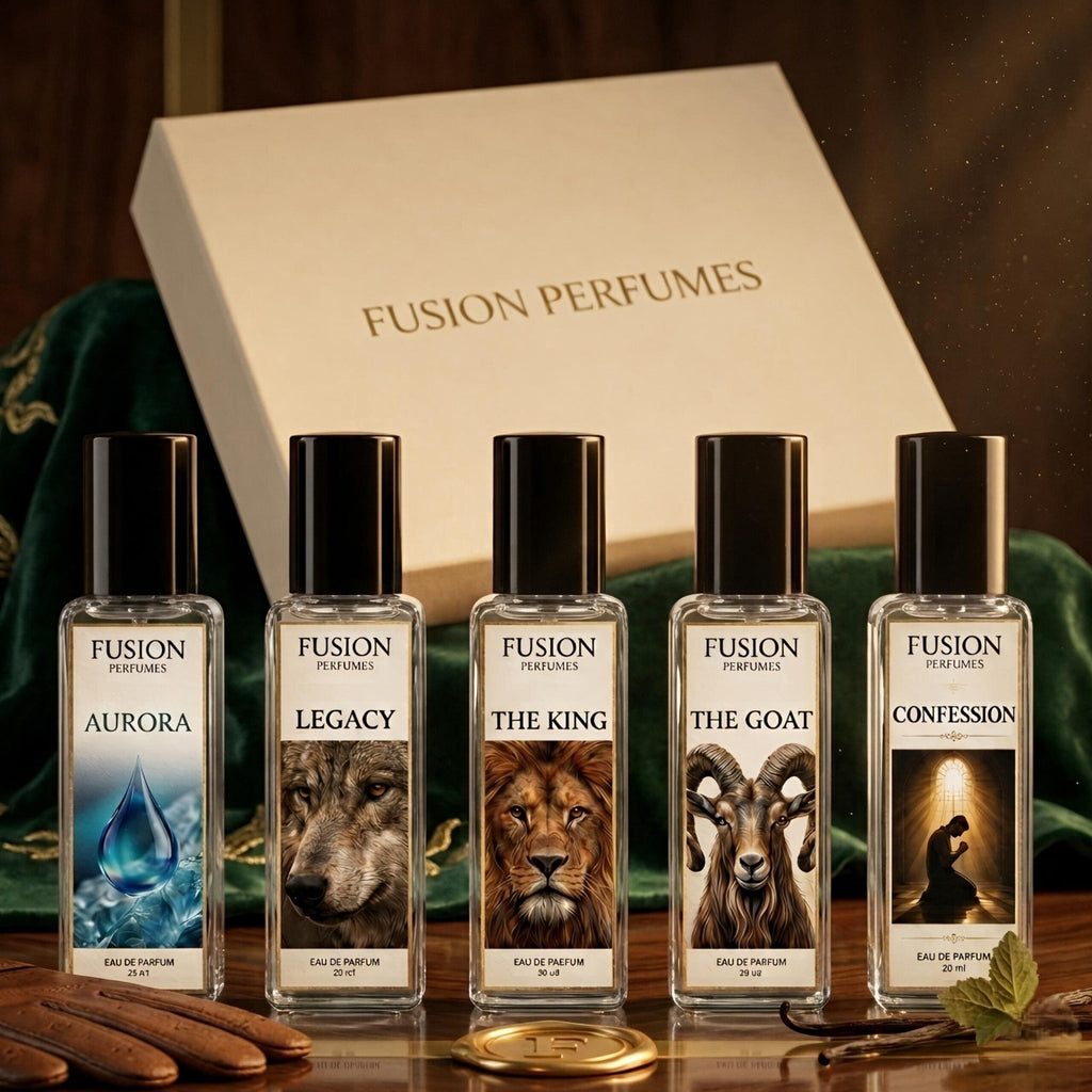 Fusion Perfumes - Gift Set - 𝐅𝐔𝐒𝐈𝐎𝐍 𝐏𝐄𝐑𝐅𝐔𝐌𝐄𝐒
