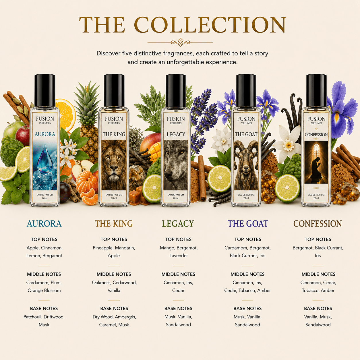 Fusion Perfumes - Gift Set - 𝐅𝐔𝐒𝐈𝐎𝐍 𝐏𝐄𝐑𝐅𝐔𝐌𝐄𝐒