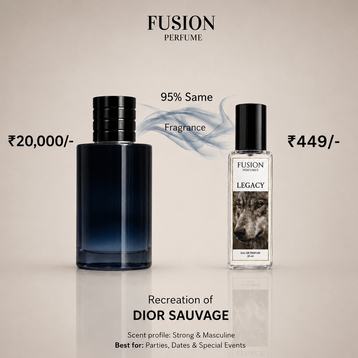 Fusion Perfumes - Legacy EDP - 𝐅𝐔𝐒𝐈𝐎𝐍 𝐏𝐄𝐑𝐅𝐔𝐌𝐄𝐒