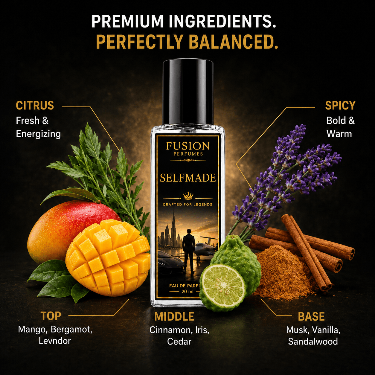 Fusion Perfumes - Selfmade - 𝐅𝐔𝐒𝐈𝐎𝐍 𝐏𝐄𝐑𝐅𝐔𝐌𝐄𝐒