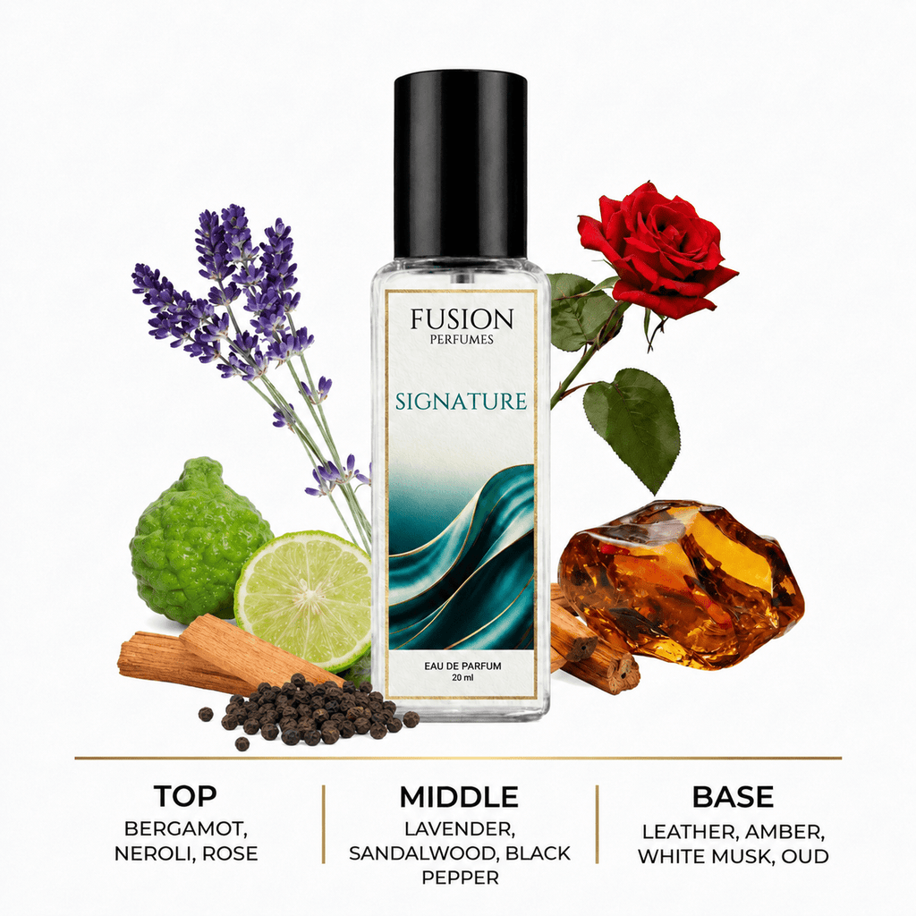Fusion Perfumes - Signature EDP - 𝐅𝐔𝐒𝐈𝐎𝐍 𝐏𝐄𝐑𝐅𝐔𝐌𝐄𝐒