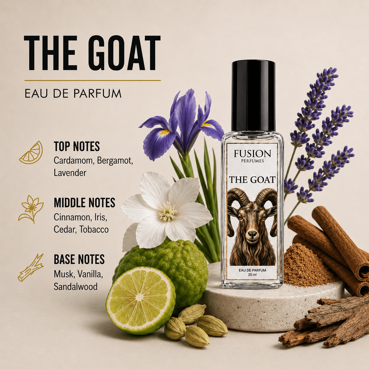 Fusion Perfumes - The Goat EDP - 𝐅𝐔𝐒𝐈𝐎𝐍 𝐏𝐄𝐑𝐅𝐔𝐌𝐄𝐒