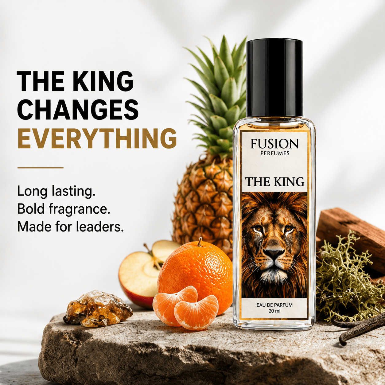 Fusion Perfumes - The King EDP - 𝐅𝐔𝐒𝐈𝐎𝐍 𝐏𝐄𝐑𝐅𝐔𝐌𝐄𝐒