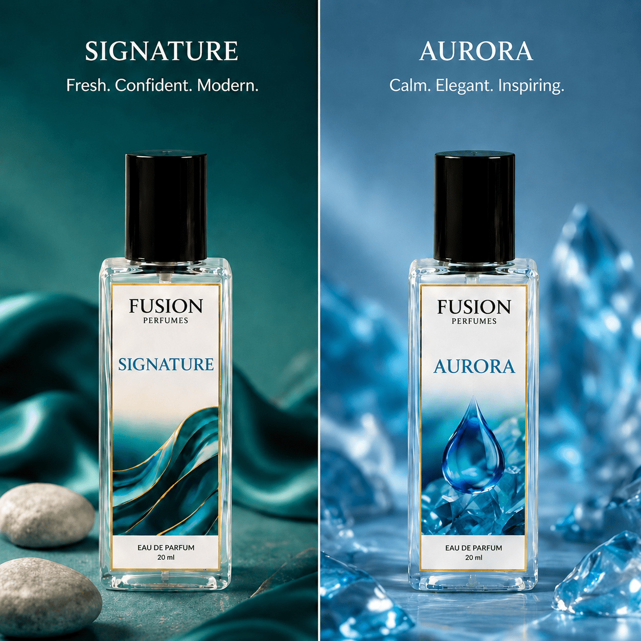 Fusion Perfumes - Unisex Gift Set - 𝐅𝐔𝐒𝐈𝐎𝐍 𝐏𝐄𝐑𝐅𝐔𝐌𝐄𝐒